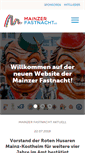 Mobile Screenshot of mainzer-fastnacht.de