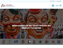 Tablet Screenshot of mainzer-fastnacht.de